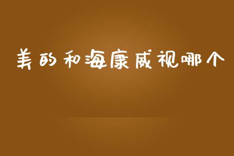 美的和海康威视哪个_https://m.jnkyh.com_期货开户条件_第1张