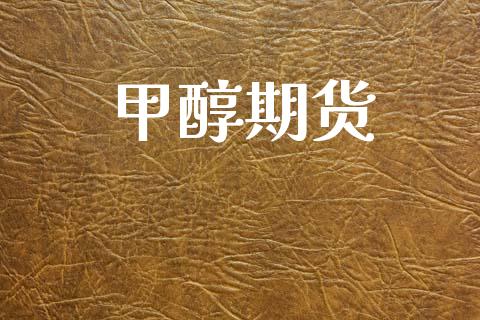 甲醇期货_https://m.jnkyh.com_股票交易_第1张