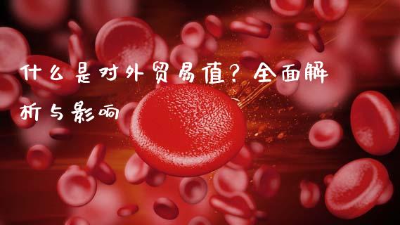 什么是对外贸易值？全面解析与影响_https://m.jnkyh.com_股票交易_第1张