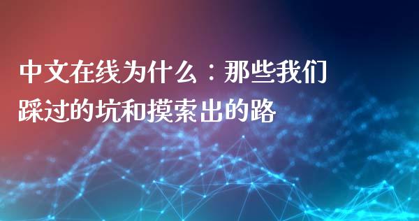 中文在线为什么：那些我们踩过的坑和摸索出的路_https://m.jnkyh.com_股票交易_第1张