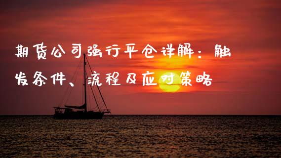 期货公司强行平仓详解：触发条件、流程及应对策略_https://m.jnkyh.com_国际原油_第1张