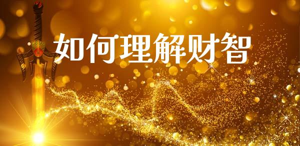 如何理解财智_https://m.jnkyh.com_期货开户条件_第1张
