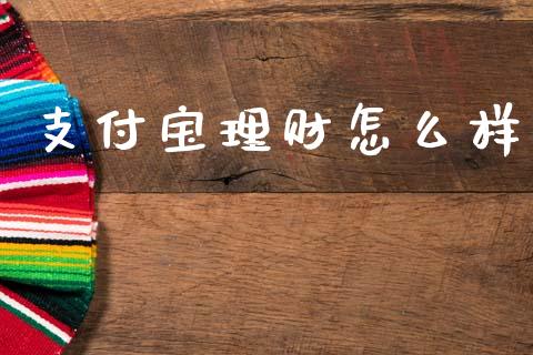 支付宝理财怎么样_https://m.jnkyh.com_股票交易_第1张