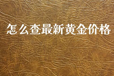 怎么查最新黄金价格_https://m.jnkyh.com_股指期货_第1张