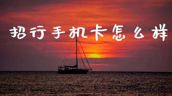 招行手机卡怎么样_https://m.jnkyh.com_股指期货_第1张