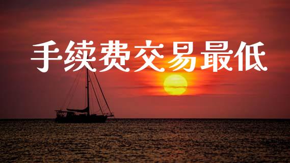 手续费交易最低_https://m.jnkyh.com_期货开户条件_第1张