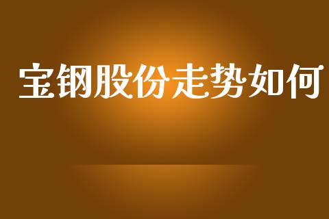 宝钢股份走势如何_https://m.jnkyh.com_股指期货_第1张