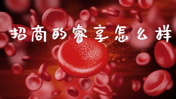 招商的睿享怎么样_https://m.jnkyh.com_股票交易_第1张