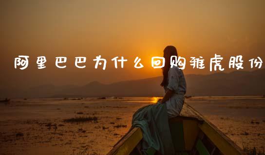 阿里巴巴为什么回购雅虎股份_https://m.jnkyh.com_国际原油_第1张