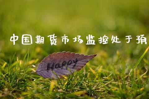 中国期货市场监控处于预_https://m.jnkyh.com_股指期货_第1张