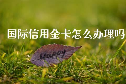国际信用金卡怎么办理吗_https://m.jnkyh.com_股指期货_第1张