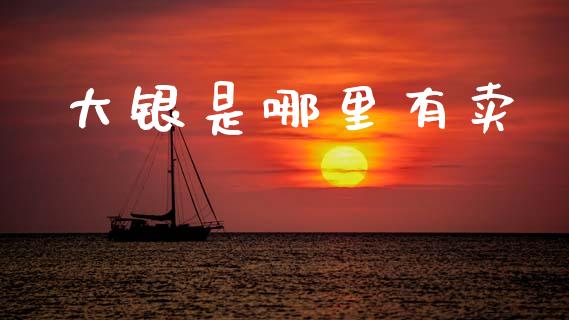大银是哪里有卖_https://m.jnkyh.com_国际原油_第1张