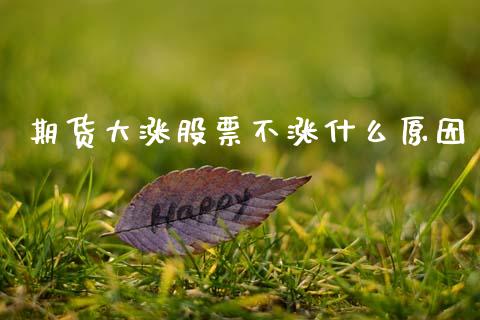 期货大涨股票不涨什么原因_https://m.jnkyh.com_股票交易_第1张