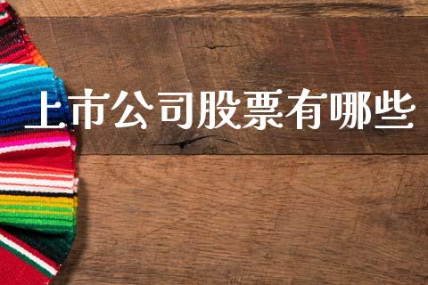 上市公司股票有哪些_https://m.jnkyh.com_股指期货_第1张
