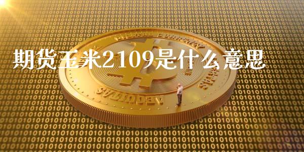 期货玉米2109是什么意思_https://m.jnkyh.com_国际原油_第1张