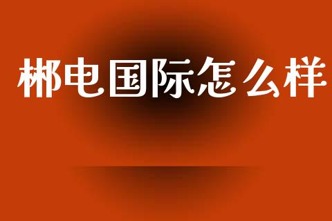 郴电国际怎么样_https://m.jnkyh.com_期货开户条件_第1张