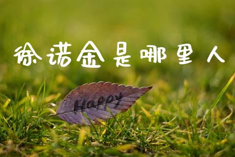 徐诺金是哪里人_https://m.jnkyh.com_股指期货_第1张