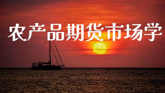 农产品期货市场学_https://m.jnkyh.com_股票交易_第1张