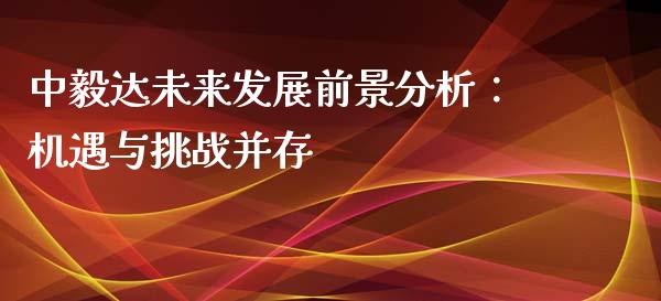中毅达未来发展前景分析：机遇与挑战并存_https://m.jnkyh.com_股票交易_第1张