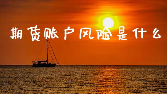 期货账户风险是什么_https://m.jnkyh.com_股指期货_第1张