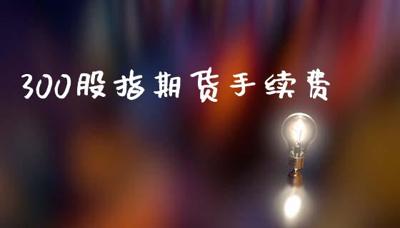 300股指期货手续费_https://m.jnkyh.com_股票交易_第1张