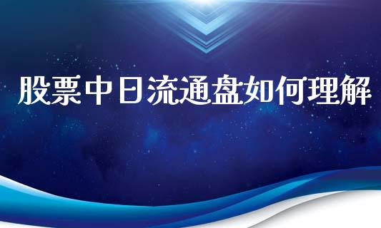 股票中日流通盘如何理解_https://m.jnkyh.com_股指期货_第1张