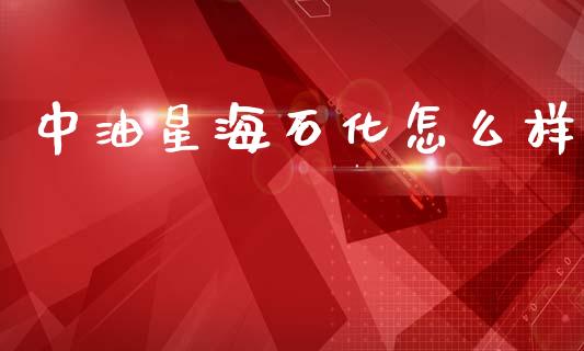 中油星海石化怎么样_https://m.jnkyh.com_股票交易_第1张
