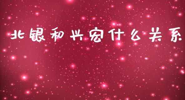 北银和兴宏什么关系_https://m.jnkyh.com_股指期货_第1张