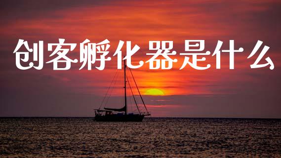 创客孵化器是什么_https://m.jnkyh.com_股票交易_第1张