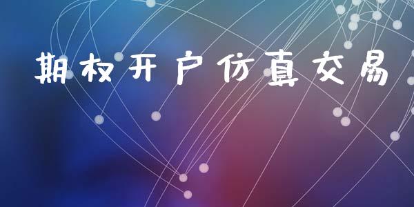 期权开户仿真交易_https://m.jnkyh.com_期货开户条件_第1张