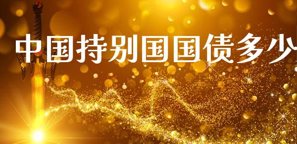 中国持别国国债多少_https://m.jnkyh.com_股票交易_第1张