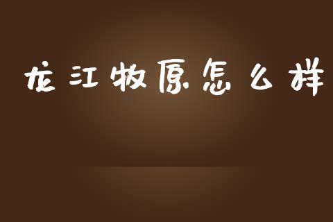 龙江牧原怎么样_https://m.jnkyh.com_股指期货_第1张