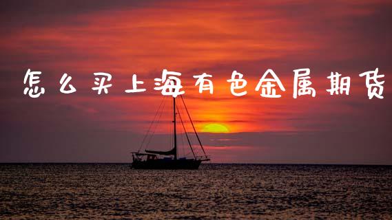 怎么买上海有色金属期货_https://m.jnkyh.com_股票交易_第1张