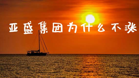 亚盛集团为什么不涨_https://m.jnkyh.com_股票交易_第1张