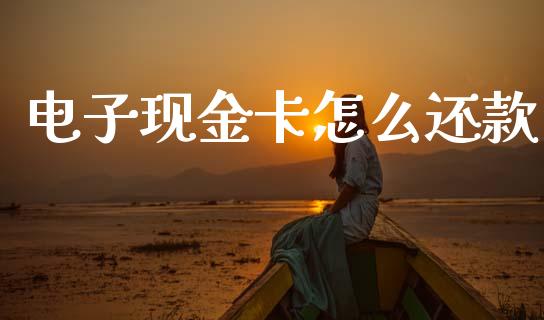 电子现金卡怎么还款_https://m.jnkyh.com_期货开户条件_第1张