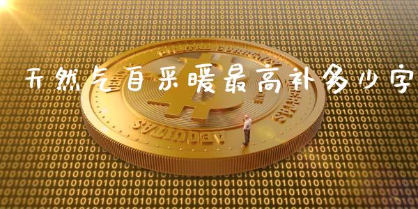 天然气自采暖最高补多少字_https://m.jnkyh.com_股票交易_第1张