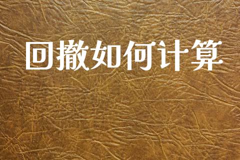 回撤如何计算_https://m.jnkyh.com_股指期货_第1张