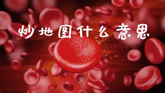 炒地图什么意思_https://m.jnkyh.com_股指期货_第1张